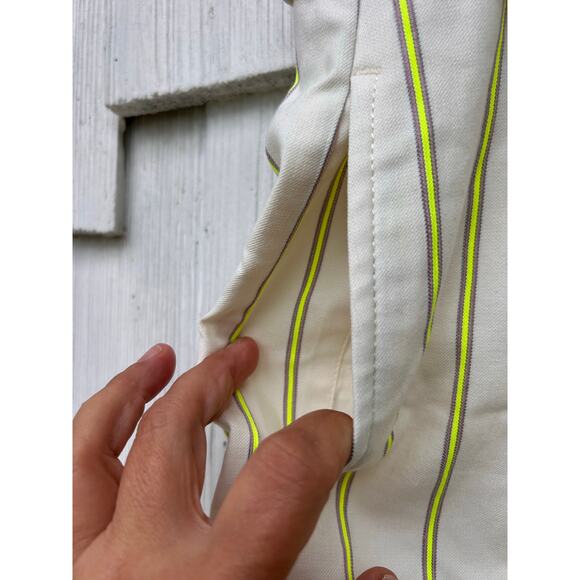 NWT Banana Republic Paperbag Waist 4" Linen Blend Shorts High Waist Size 2 - Picture 4 of 7